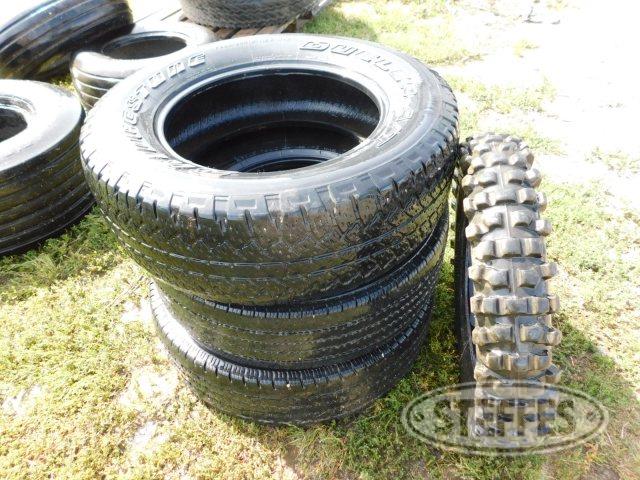 (3) 265/65R18 tires & 